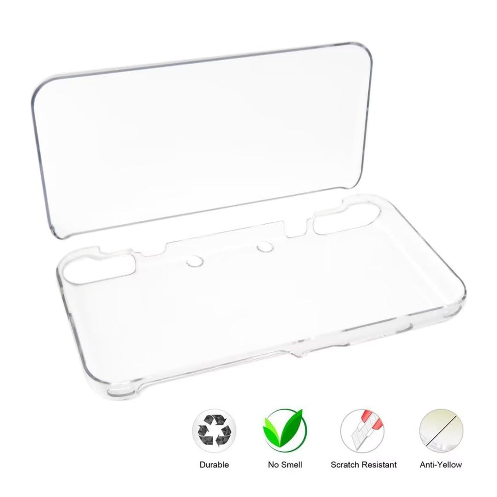 Clear Crystal Protective Hard Shell Case Cover for New Nintendo 2DS XL Y8955