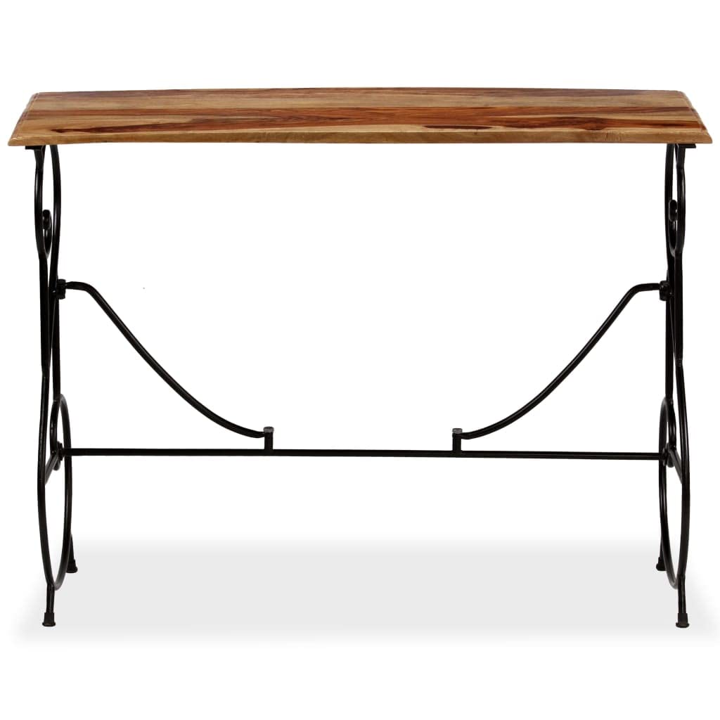 Solid Sheesham Wood Console Table 39.4"x15.7"x29.5" S537