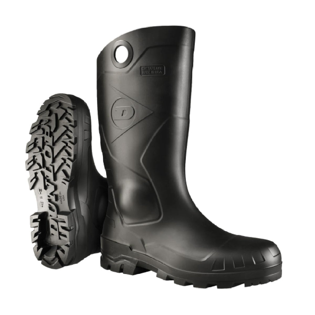 Black Rubber Boots V56575