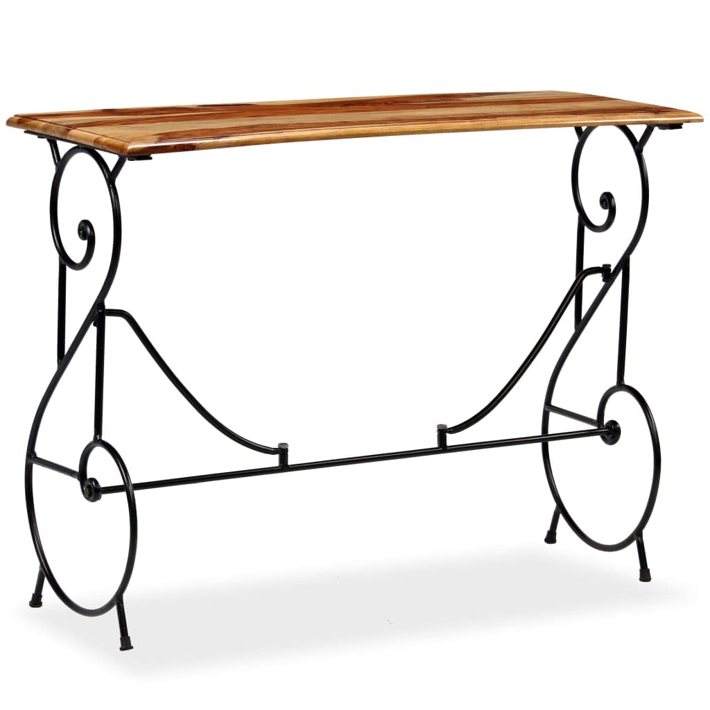Solid Sheesham Wood Console Table 39.4"x15.7"x29.5" S537