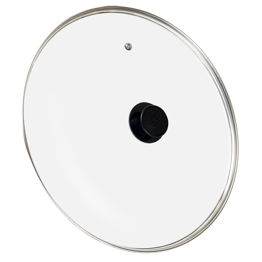 13 Inch Clear Tempered Glass Pan Lid Q5995
