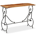 Solid Sheesham Wood Console Table 39.4"x15.7"x29.5" S537