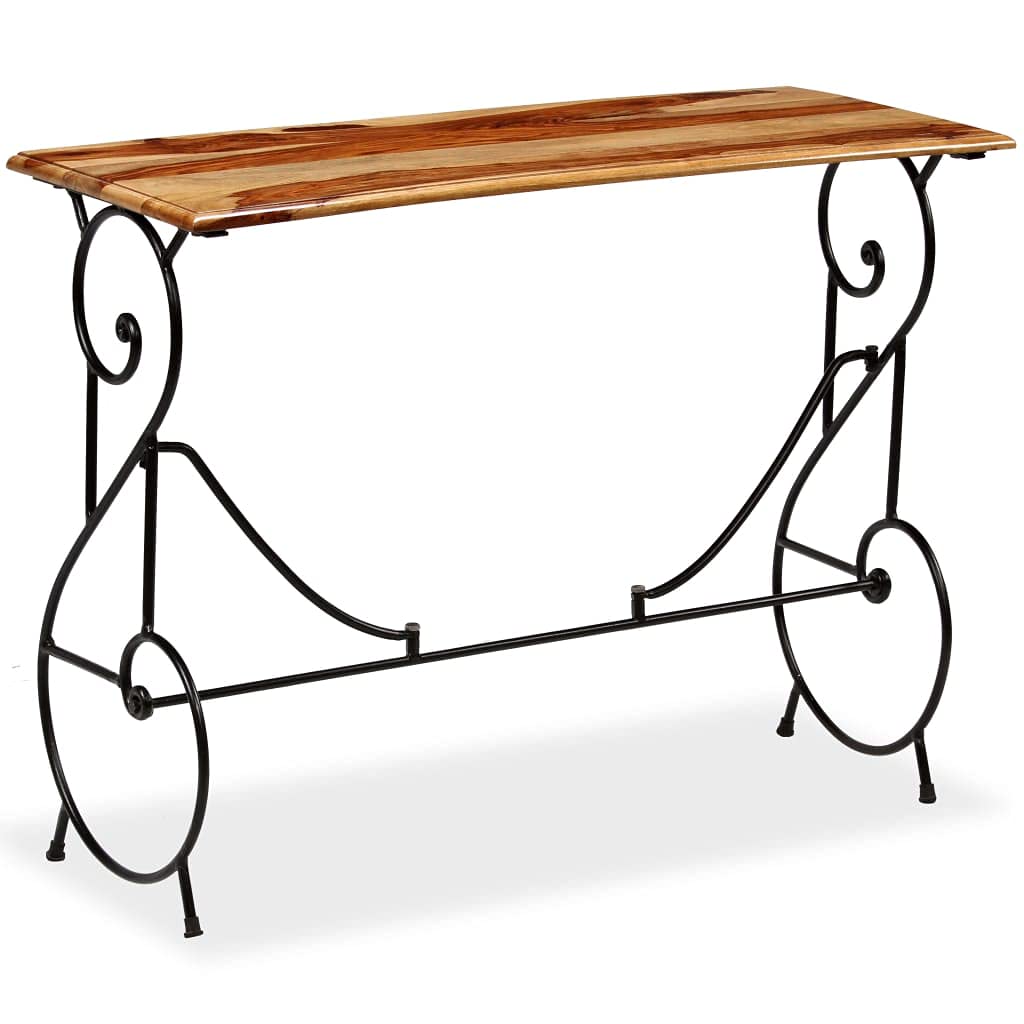 Solid Sheesham Wood Console Table 39.4"x15.7"x29.5" S537