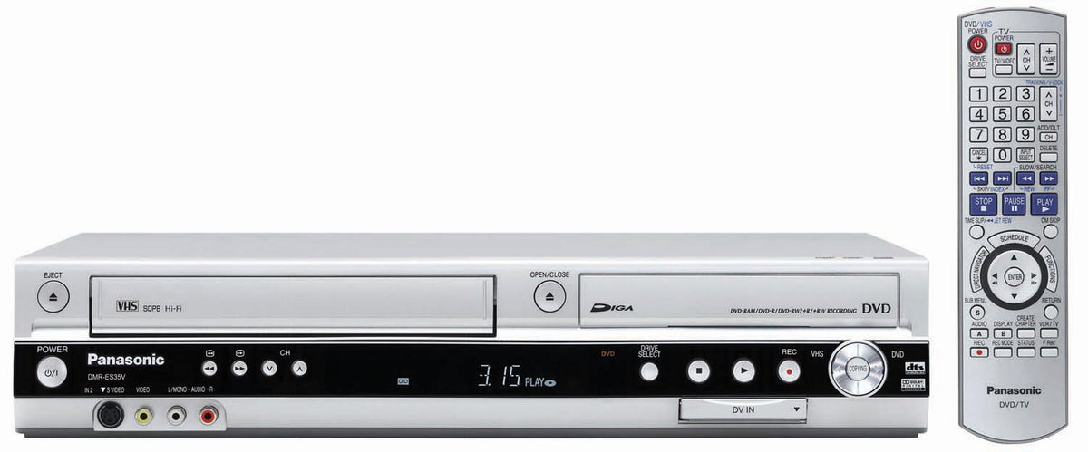 DVD Recorder VCR Combo H831