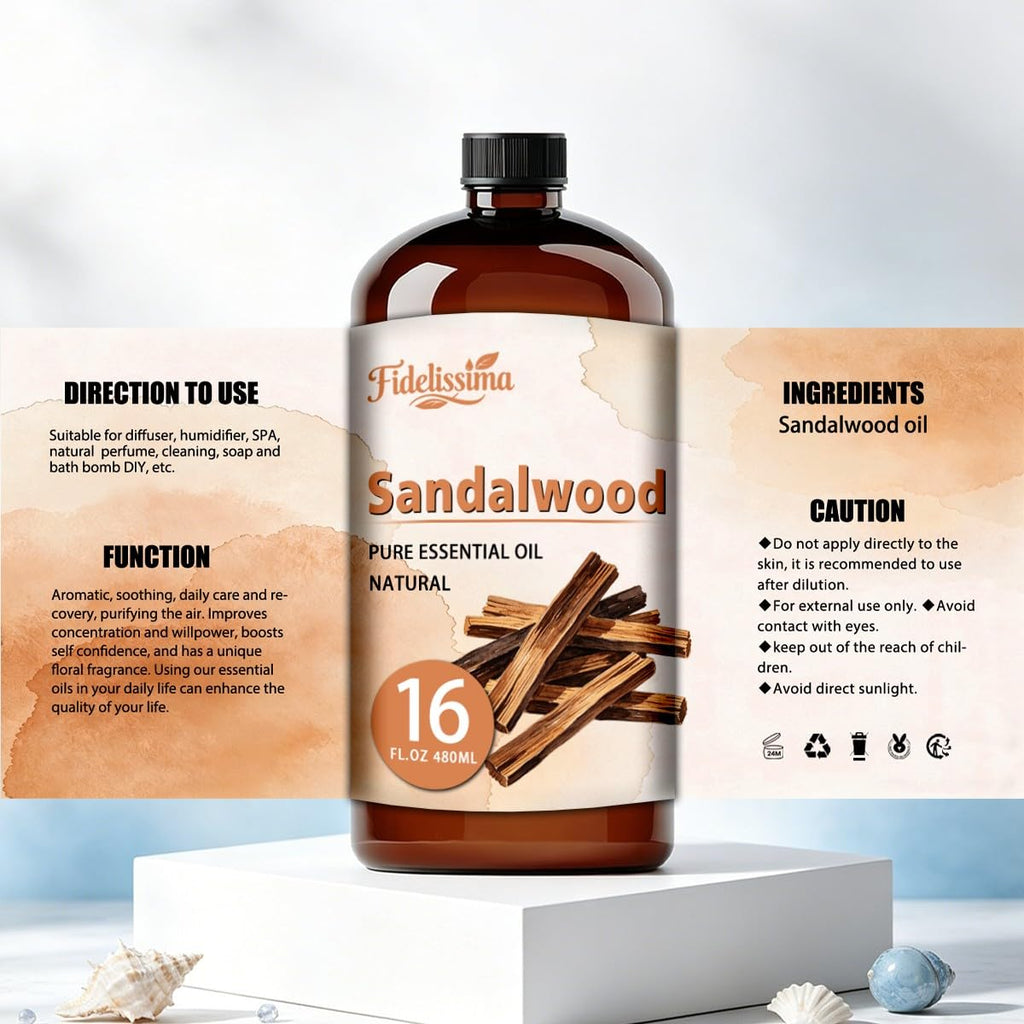 Essential Oil Set, 4 Scents with Glass Dropper I663927