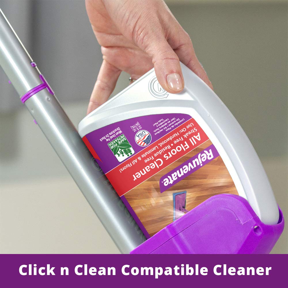 Wood Floor Restorer and Polish with High Gloss Finish 32oz and PH Balanced Floor Cleaner S7250