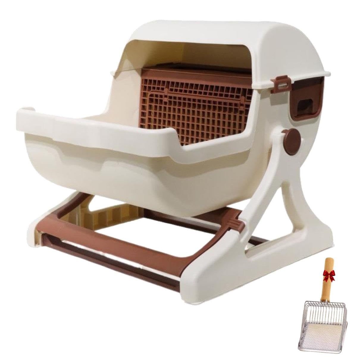 Manual Sifting Cat Litter Box K72890