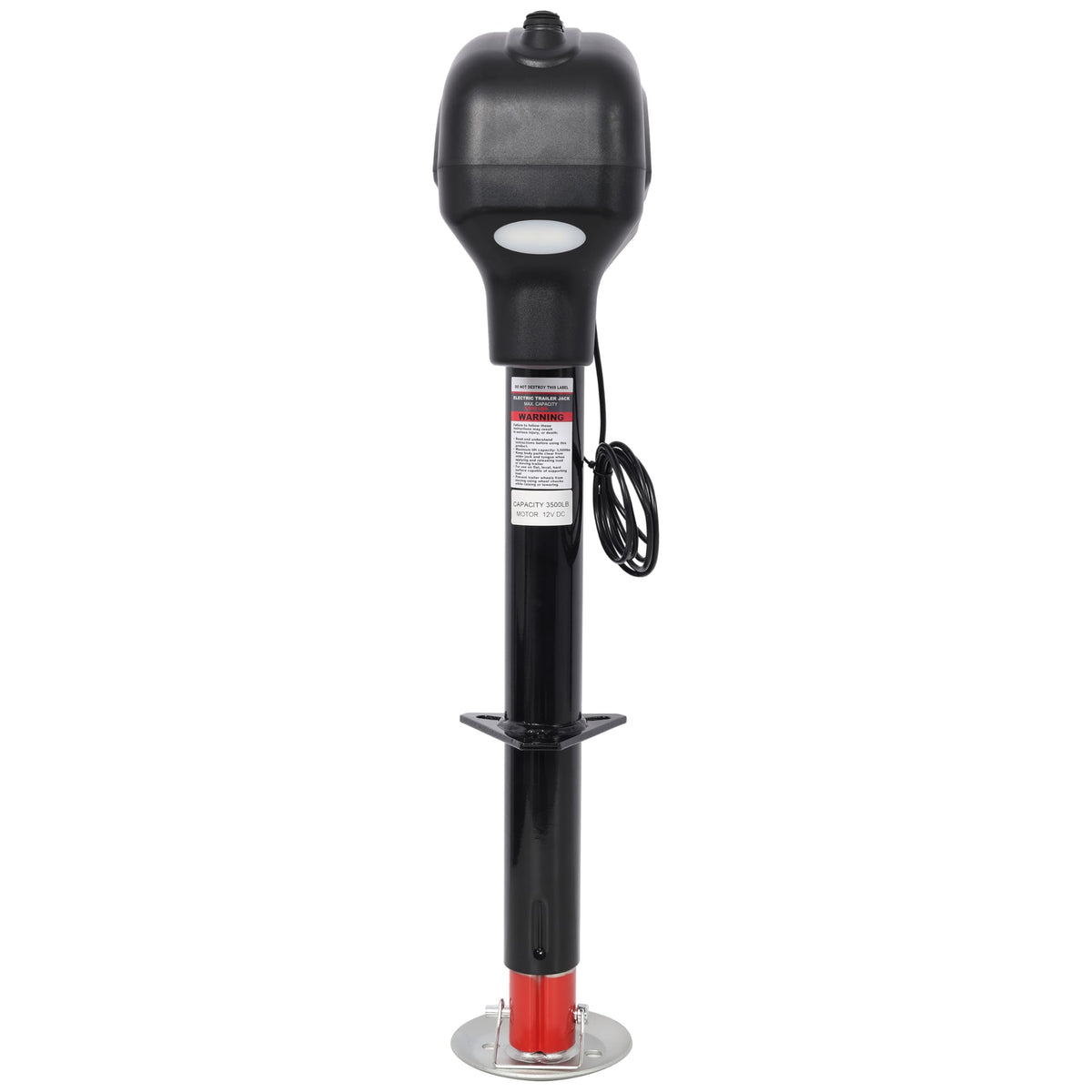 3500LBS Electric Tongue Jack with LED Work Light G397394
