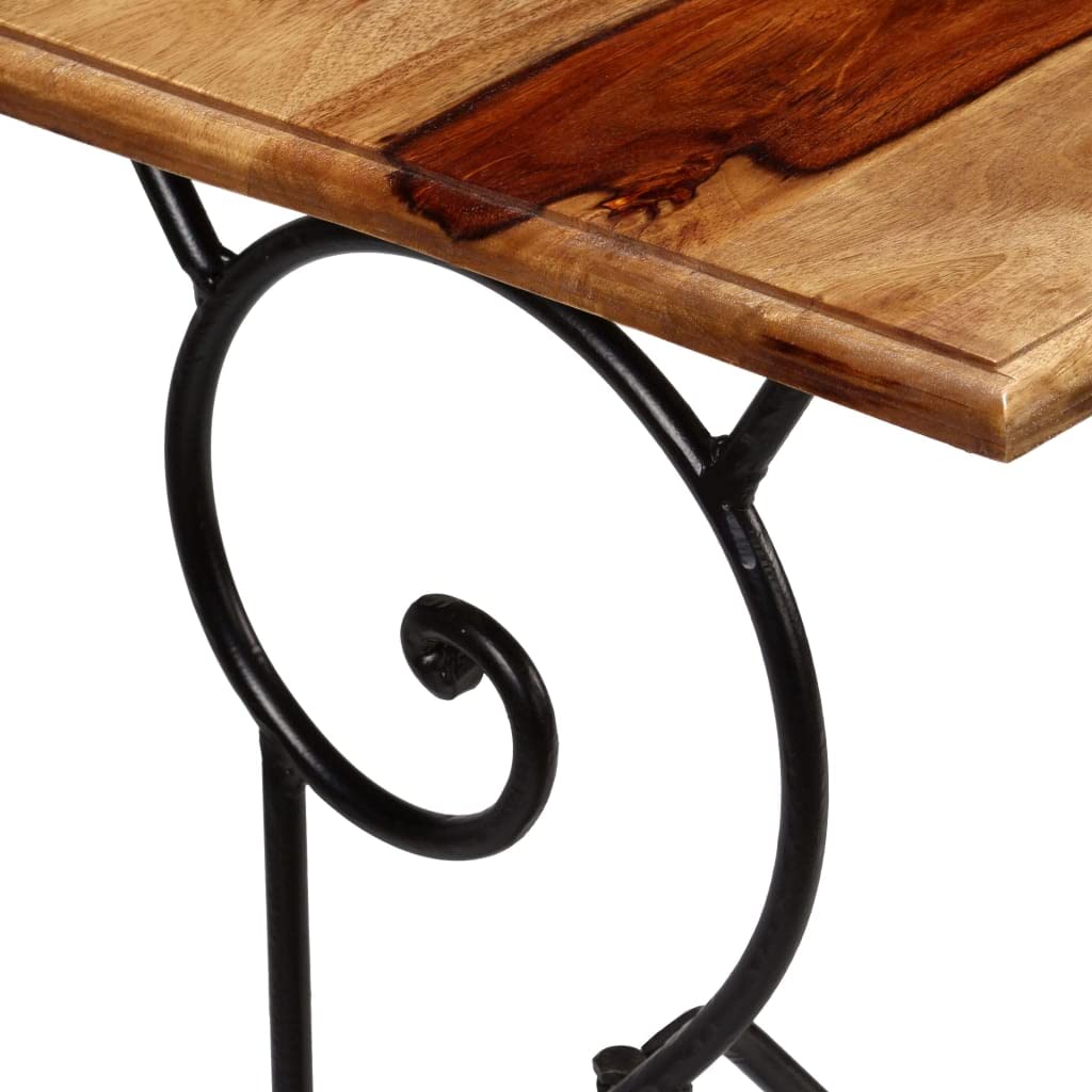 Solid Sheesham Wood Console Table 39.4"x15.7"x29.5" S537