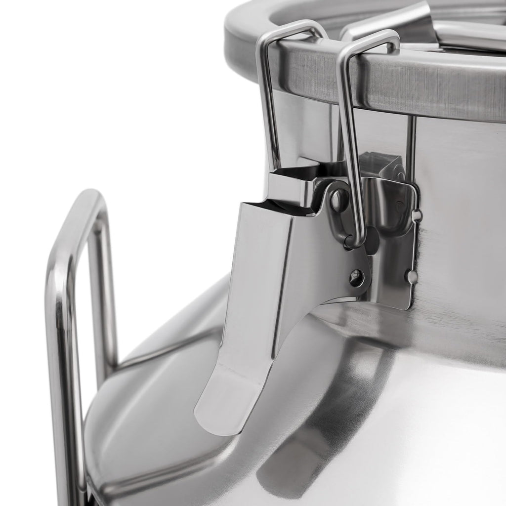 304 Stainless Steel Milk Can with Sealed Lid T57699