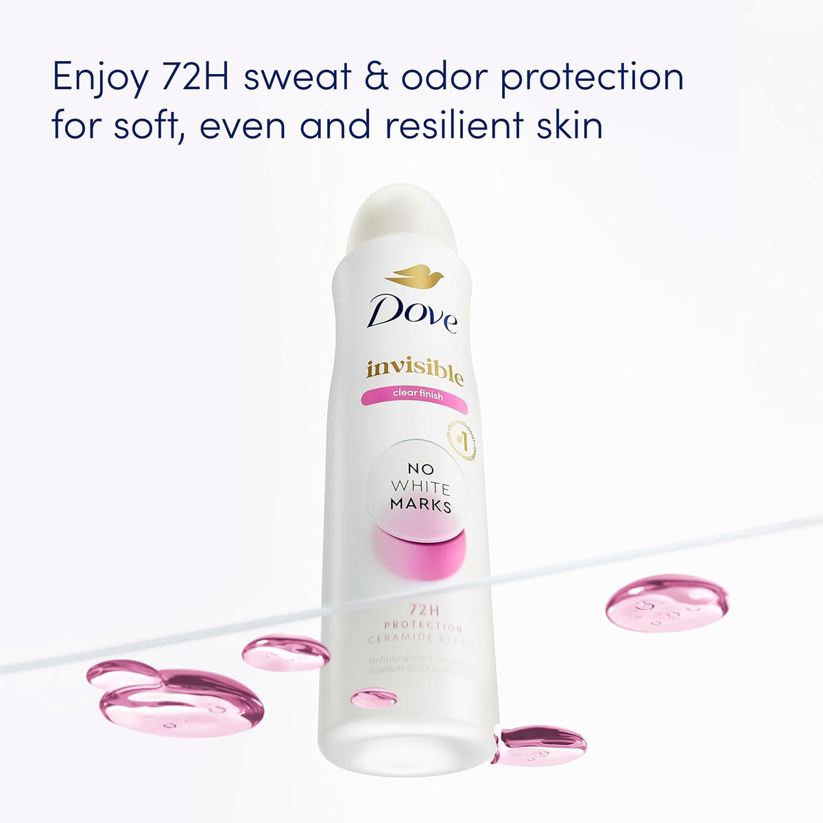 Invisible Clear Finish Antiperspirant Deodorant 3.8 oz T57008