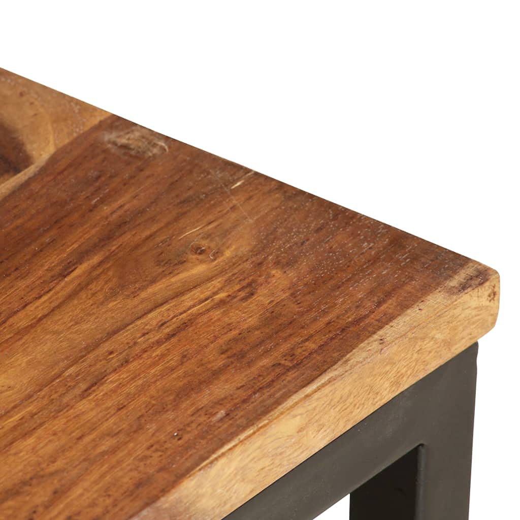 Coffee Table Nesting Tables 2 pcs Solid Sheesham Wood V21304