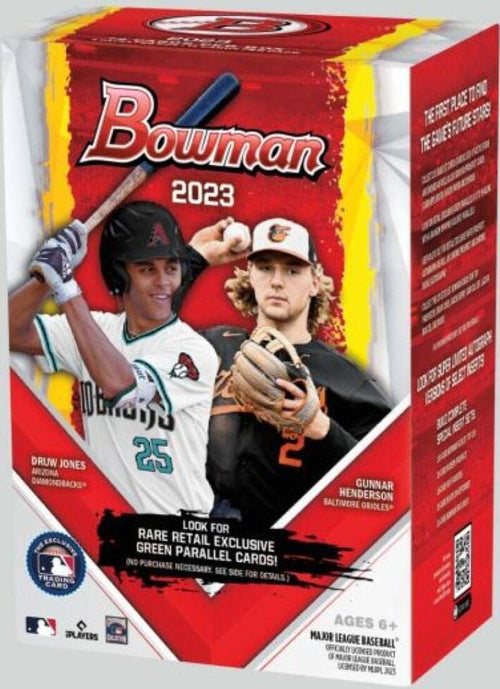 2023 Bowman Baseball Value Box 6 Packs 72 Cards J559