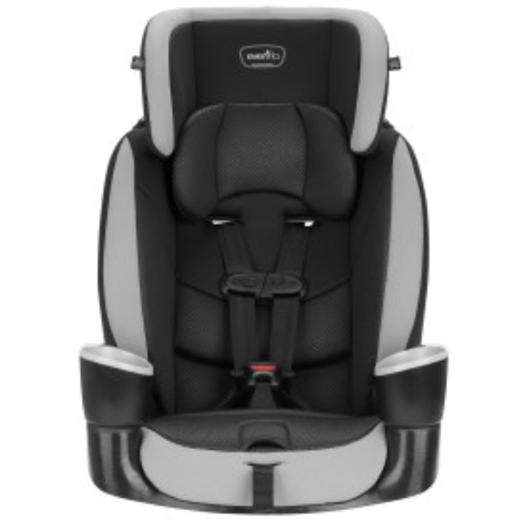 High-Back Booster Car Seat with Harness, 22 to 110lbs, Granite Gray F291797