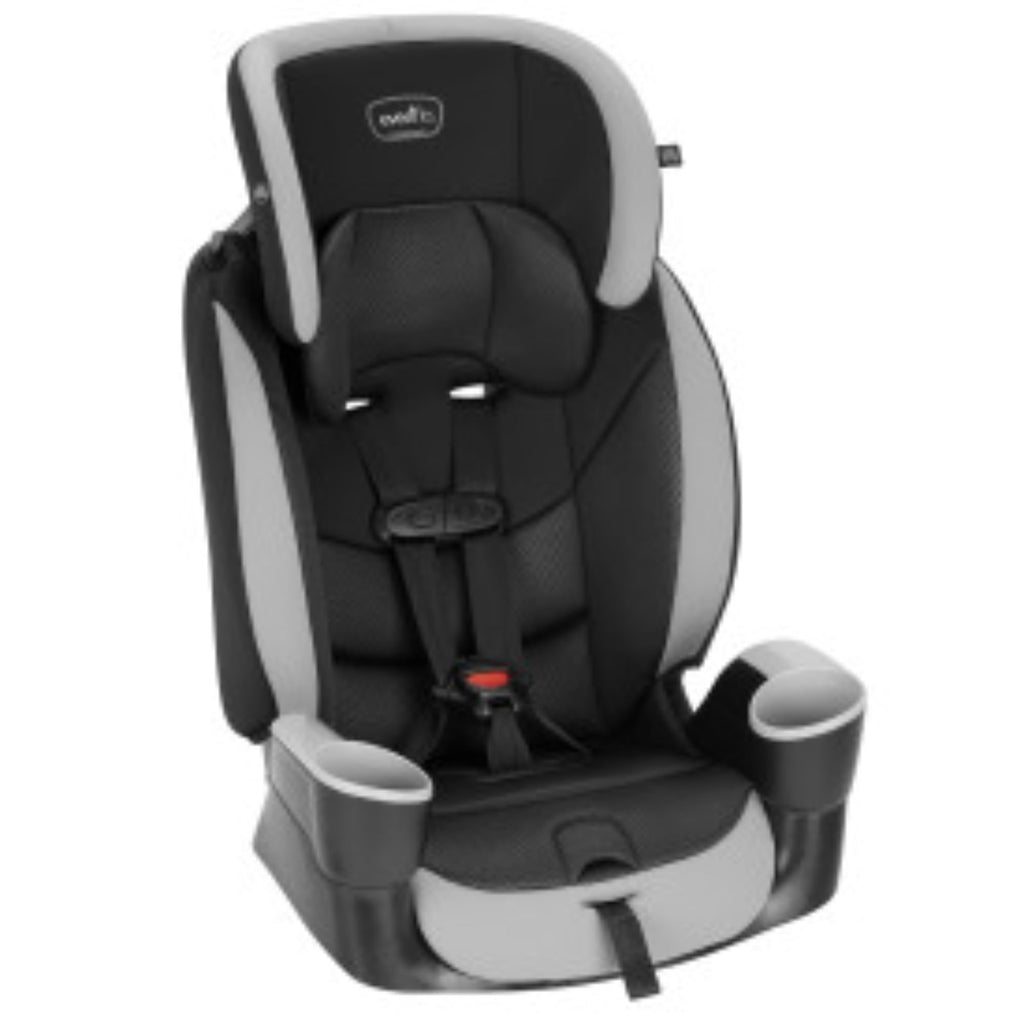 High-Back Booster Car Seat with Harness, 22 to 110lbs, Granite Gray F291797