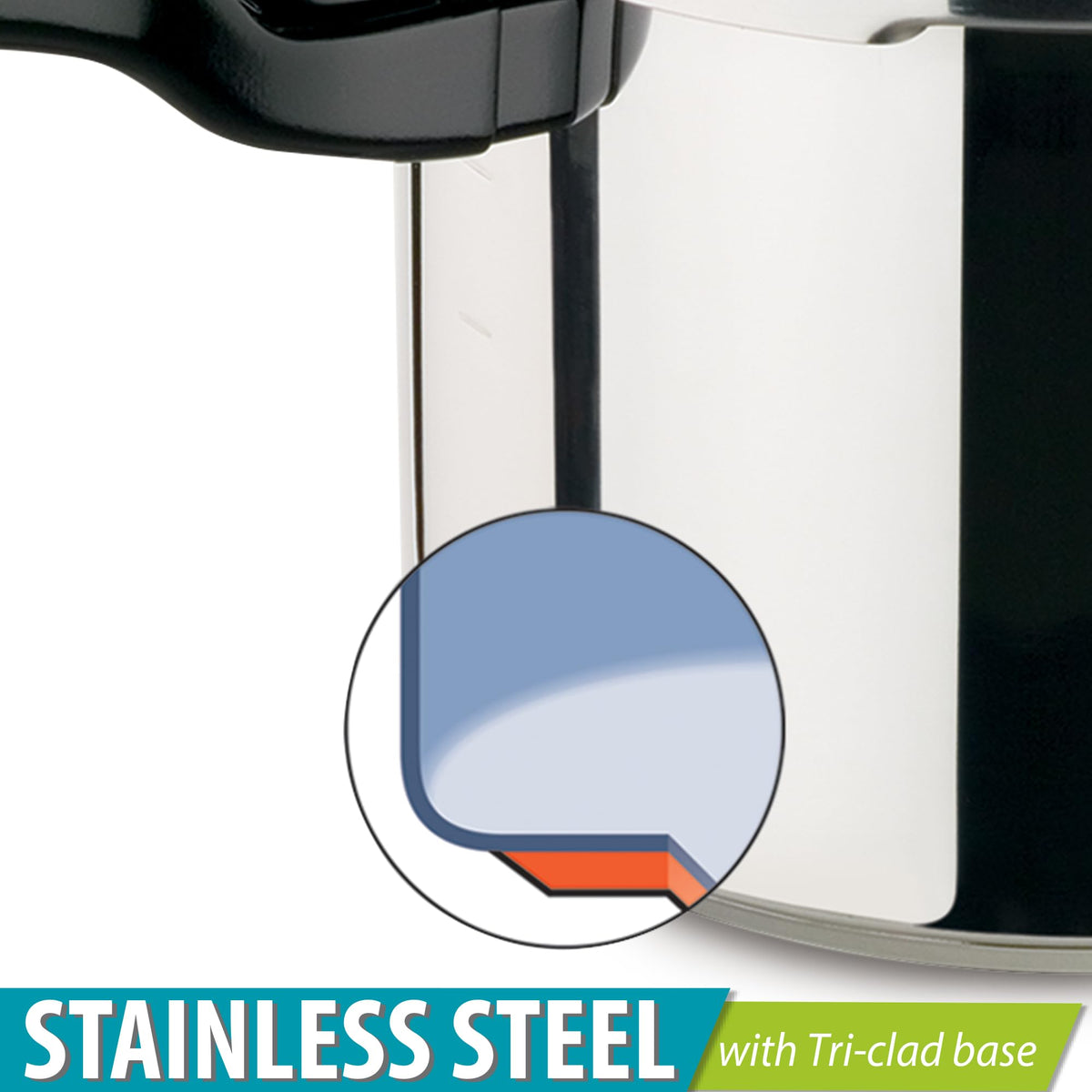 6-Quart Stainless Steel Pressure Cooker R170