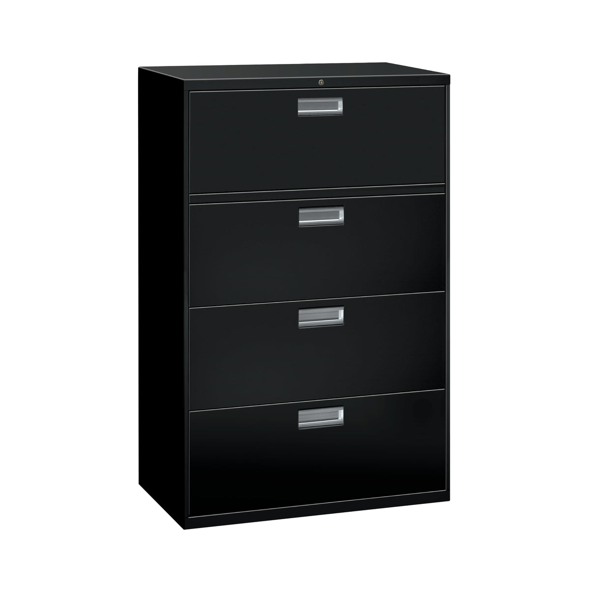 Black 4 Drawer File Cabinet K26732