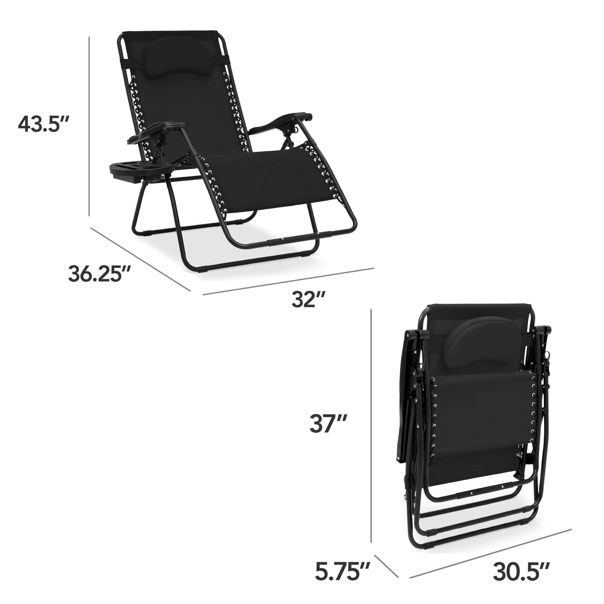 Oversized Zero Gravity Chair Recliner O822518