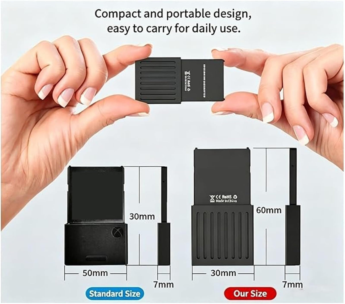 M.2 Hard Drive Expansion Card Enclosure Y974