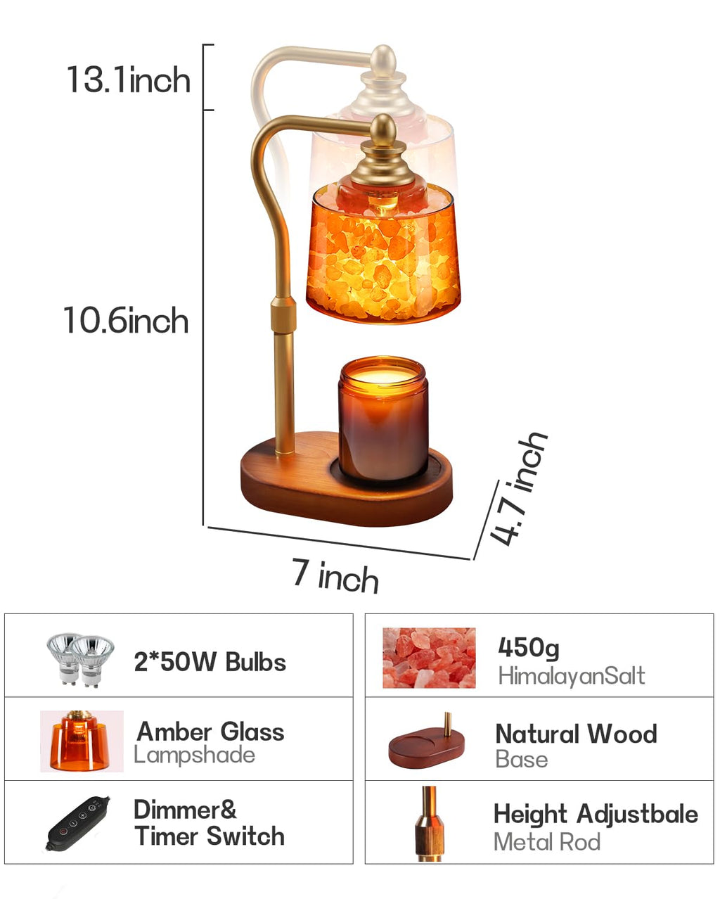 3-in-1 Candle Warmer Lamp M787834
