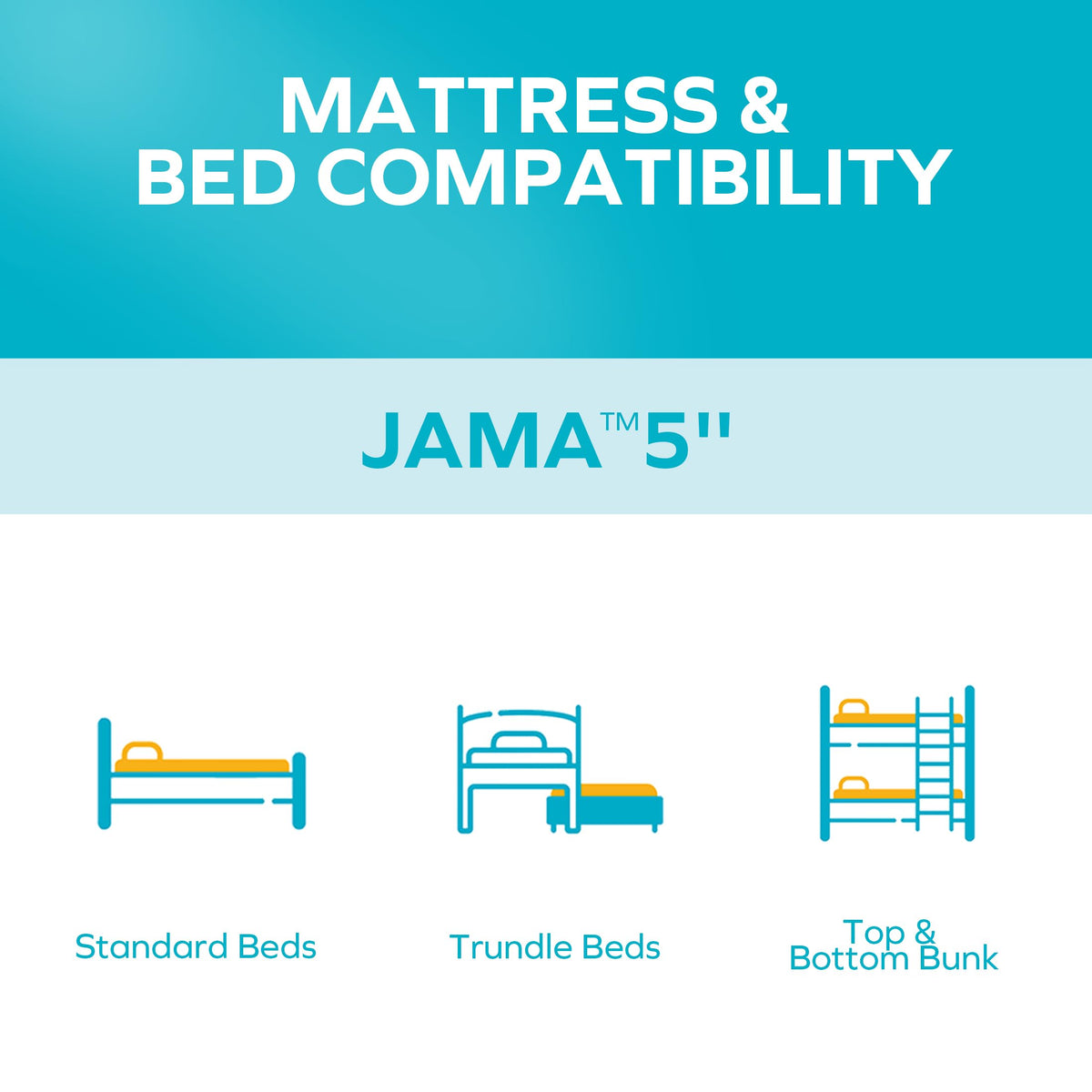 5 Inch Twin Size Memory Foam Mattress E42258