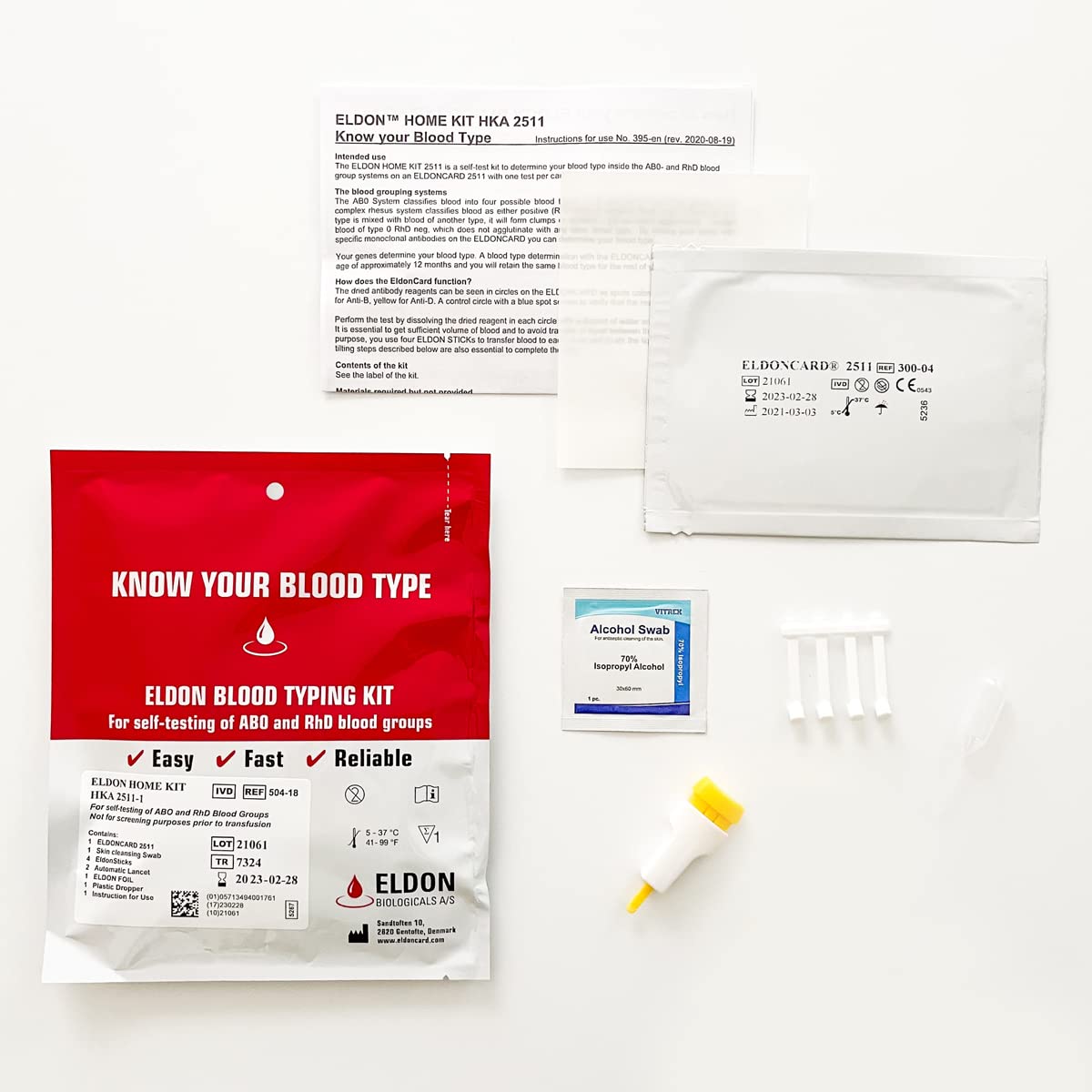 Home Blood Typing Kit N6567