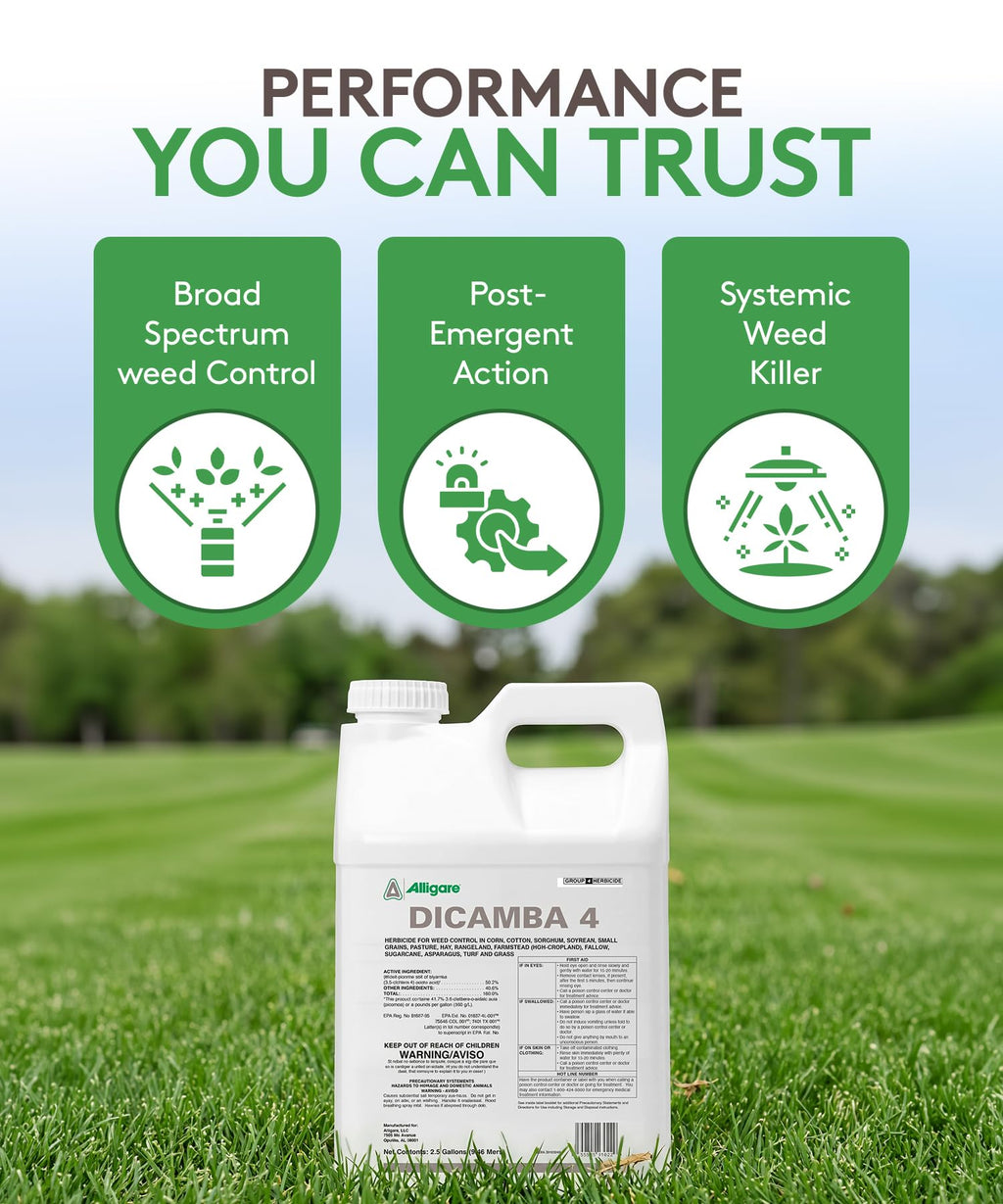 Water-Soluble Dicamba Herbicide 2.5 Gallons V47008