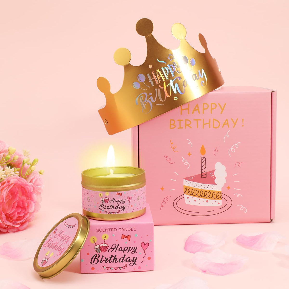 Pink Gift Basket J477