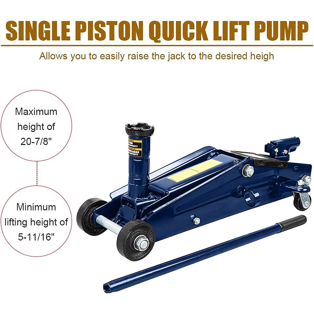3 Ton Low Profile Steel Hydraulic Floor Jack I28063