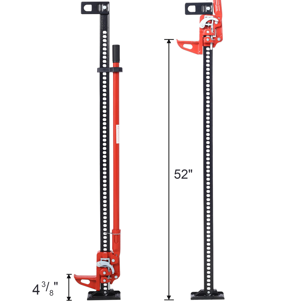 60" 7000 lbs Capacity Red Utility Farm Jack L5415