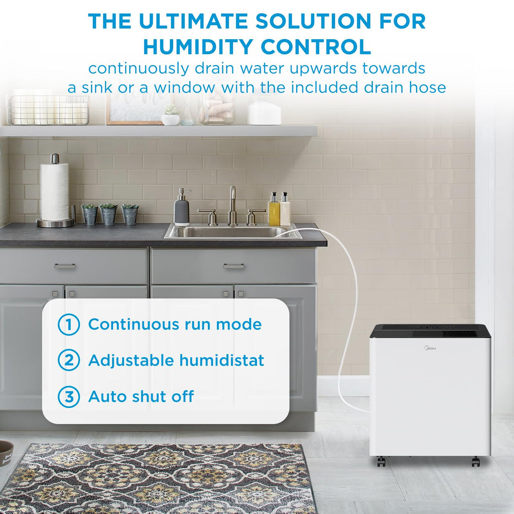 50 Pint Dehumidifier with Pump F80616