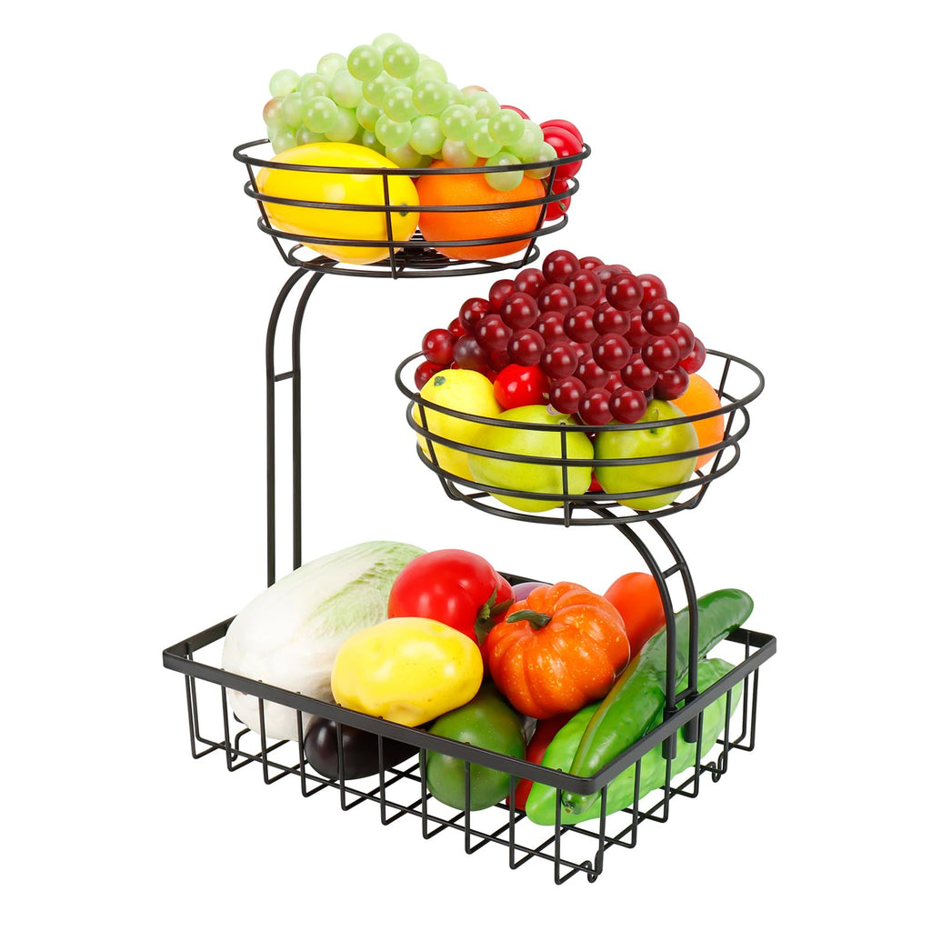 3 Tier Metal Fruit Vegetable Basket C222