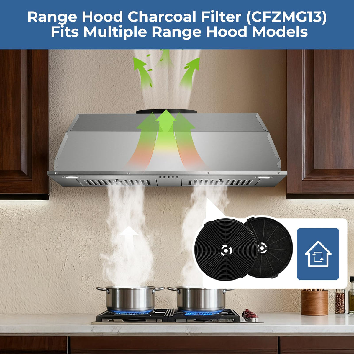 Carbon Filter for Range Hood U288