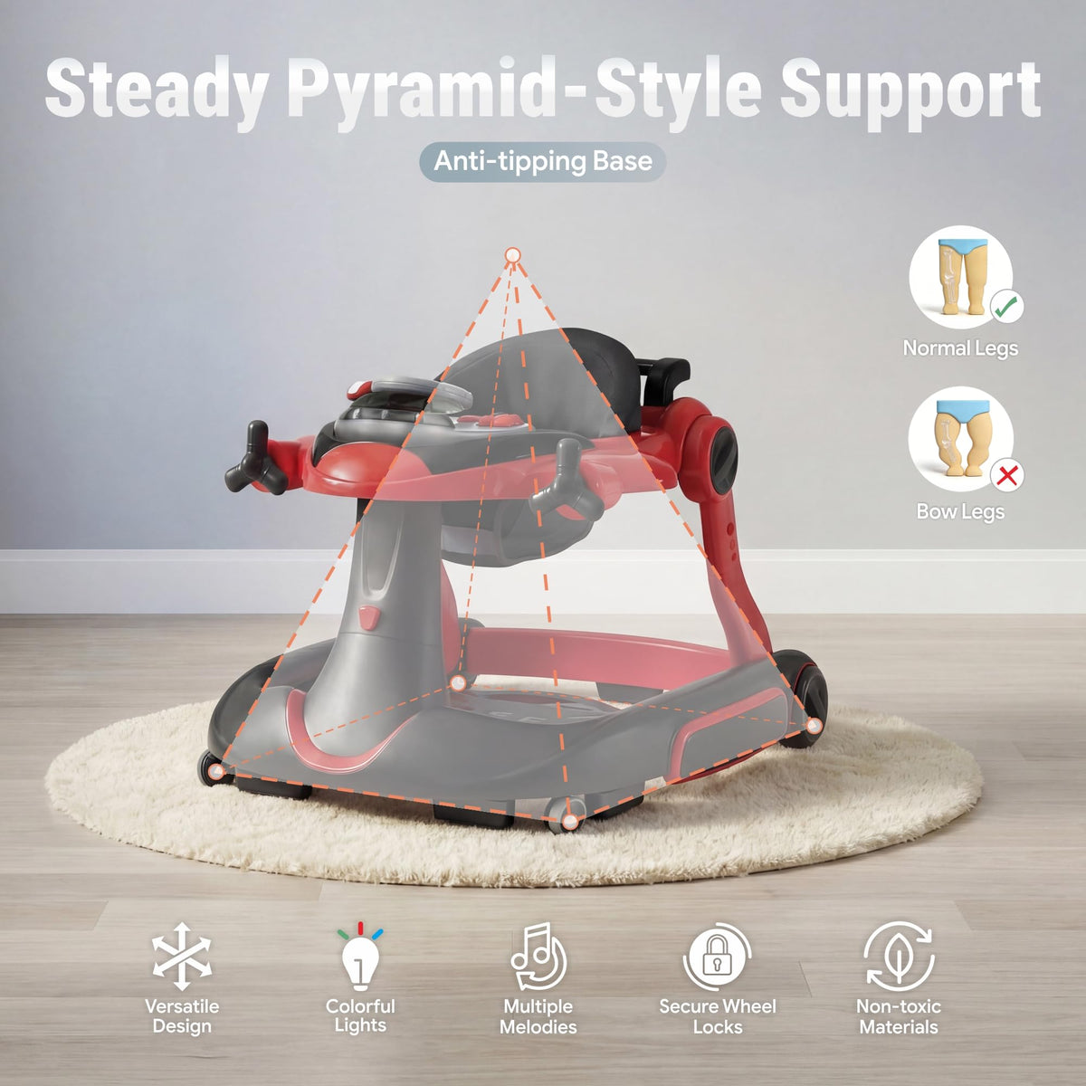 Foldable Baby Walker G4170