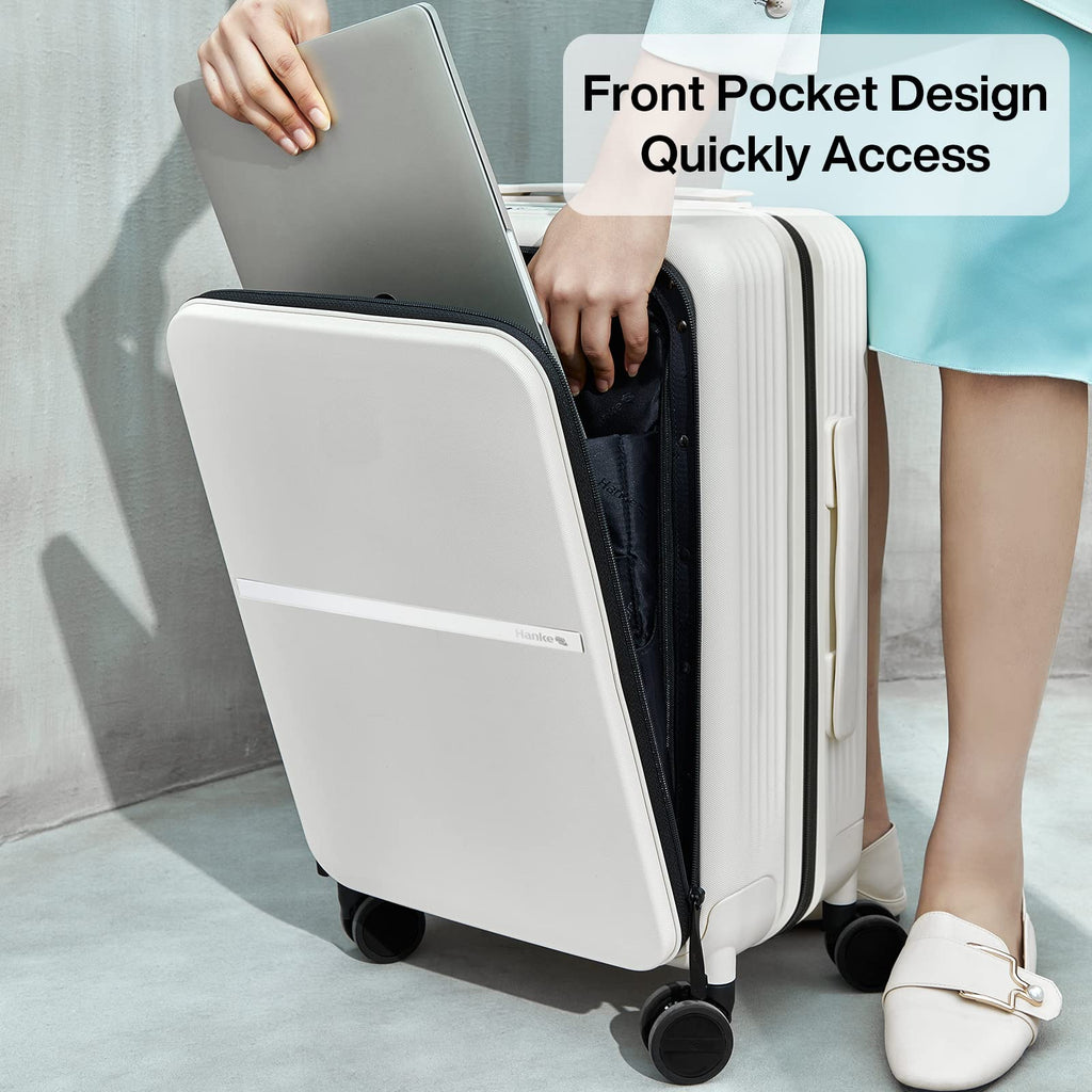 20 Inch Hard Shell Carry On Luggage with Wheels E86398