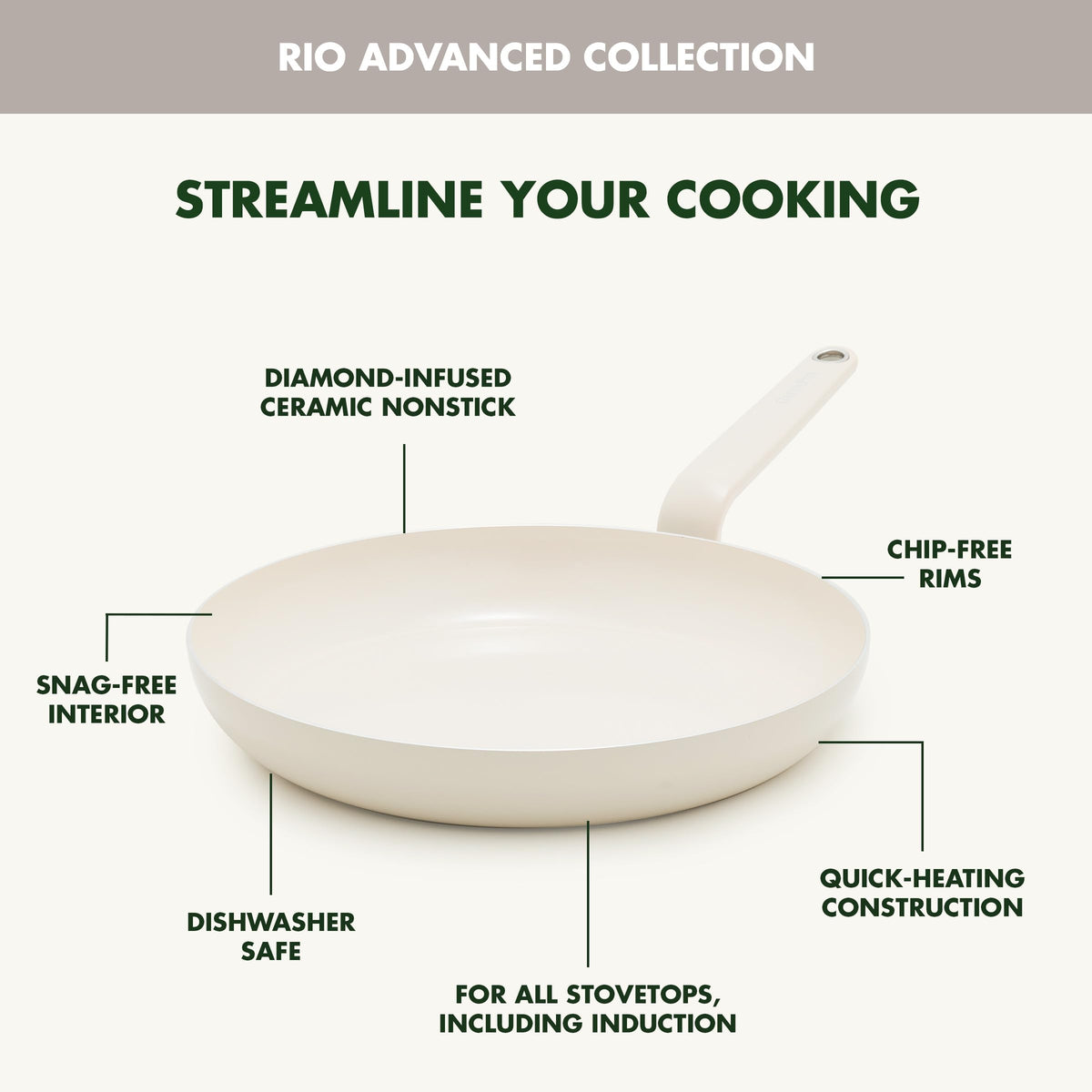 12 Piece Ceramic Nonstick Cookware Set O546126