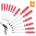 Magnetic Security Torx Screwdriver Set, T4-T40 H7067