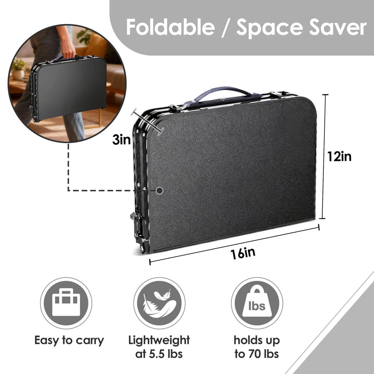 Folding TV Trays Side Table K252
