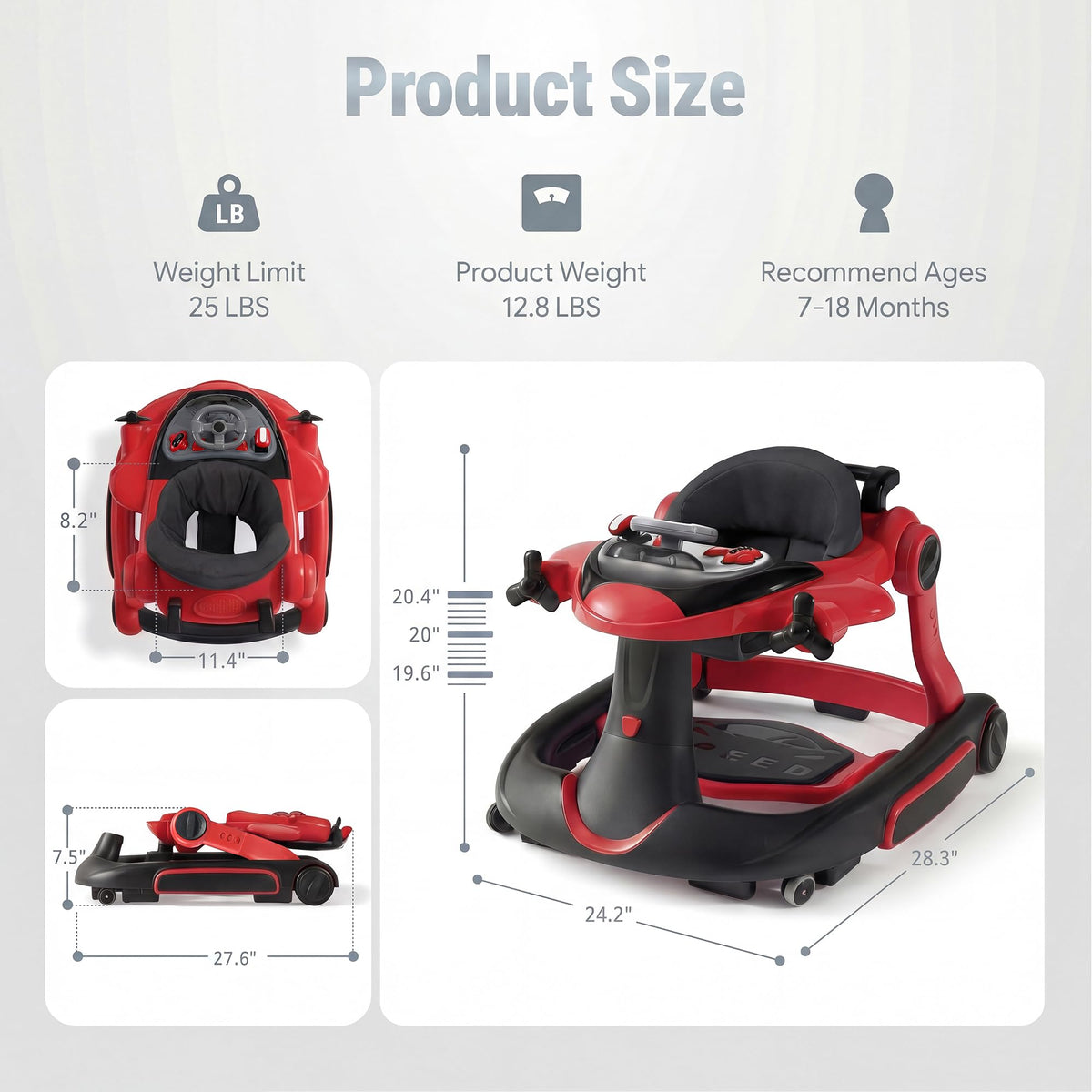 Foldable Baby Walker G4170