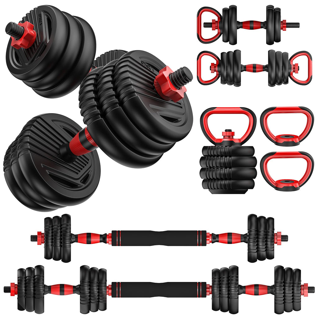 Adjustable Dumbbell Set 4 in 1 Free Weights D630