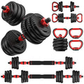 Adjustable Dumbbell Set 4 in 1 Free Weights D630