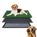 Artificial Grass Dog Potty Pad with Tray 20x30 inch F437341