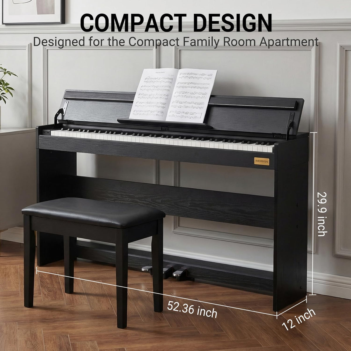 88 Key Fully Weighted Digital Piano R90540