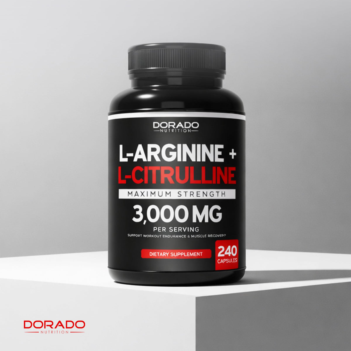 L Arginine L Citrulline 3000mg 240 Capsules K40021