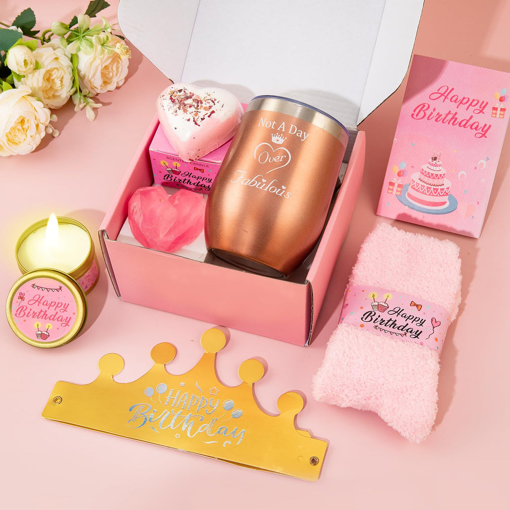 Pink Gift Basket J477