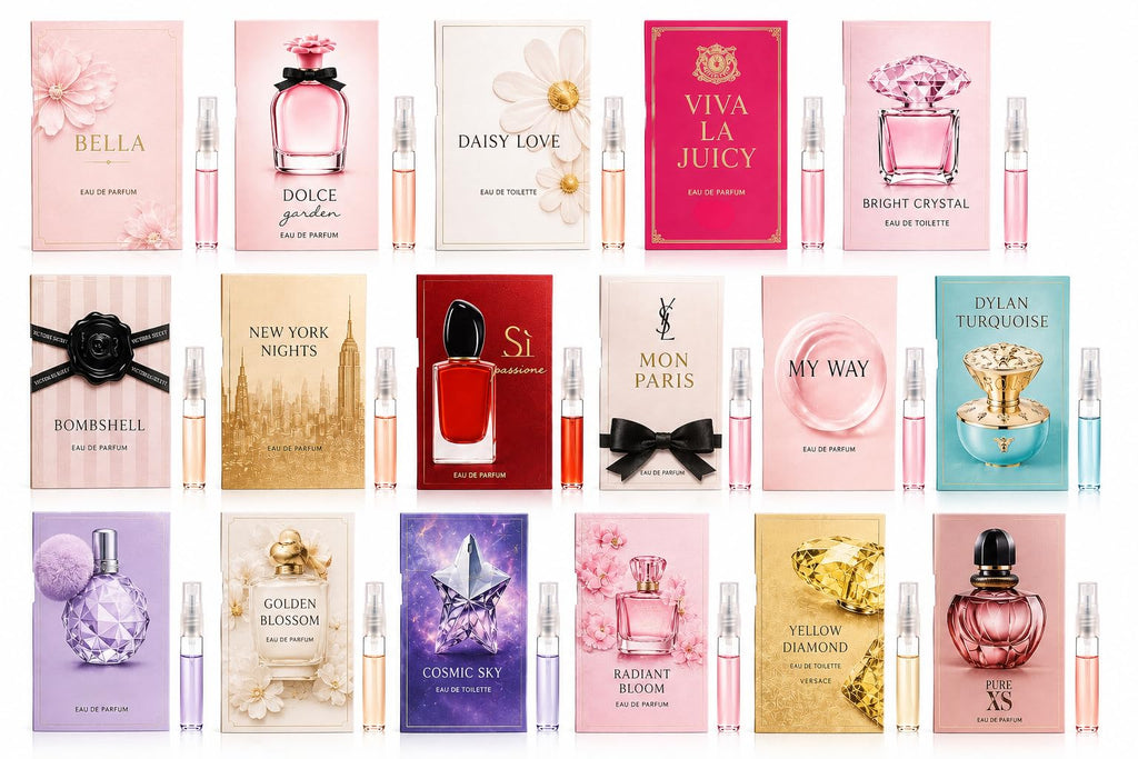 Perfume Discovery Set 10-Piece Fragrance Mini Vial Sampler Kit Q2637
