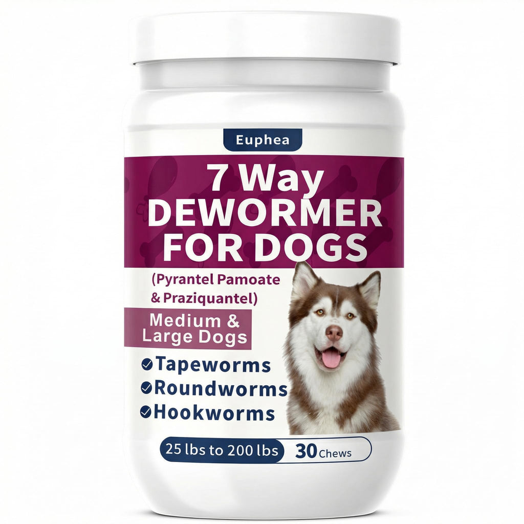 7-Way Dewormer for Dogs, 30 Tablets S981