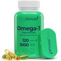 Omega 3 Fish Oil 1000mg EPA DHA 120 Softgels P44200