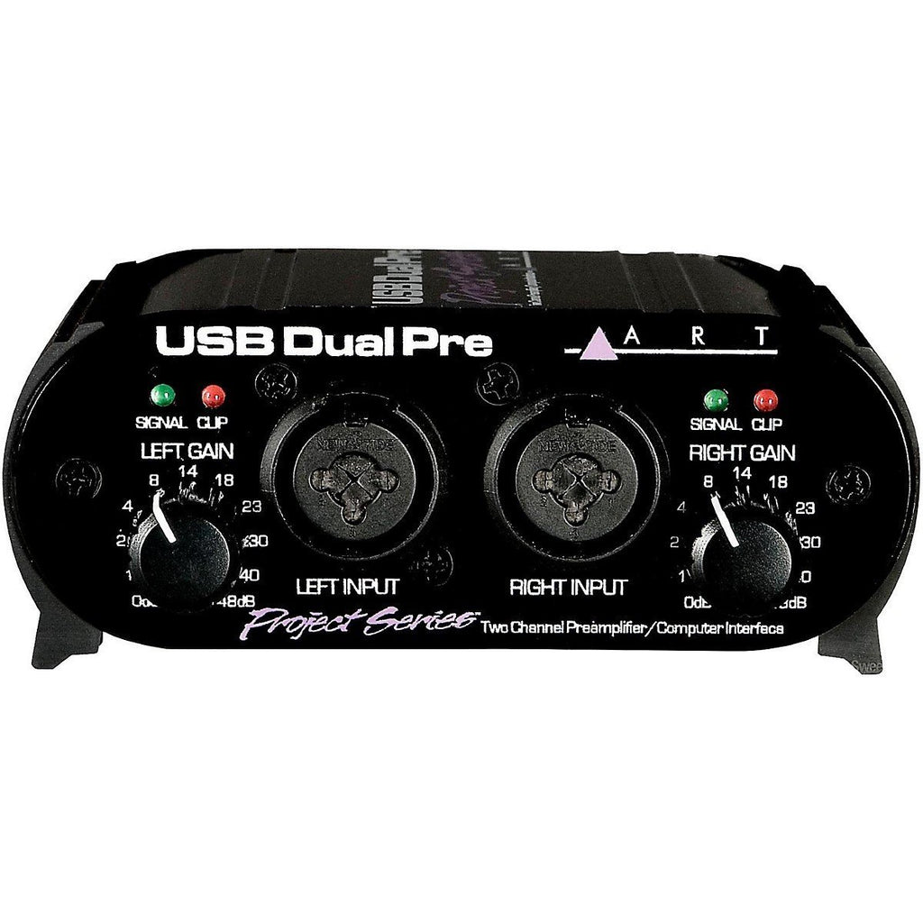 USB Dual Pre Two Channel Preamplifier/Computer Interface, Black A991