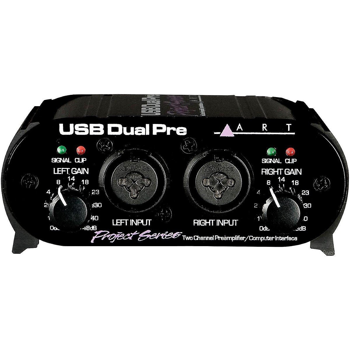 USB Dual Pre Two Channel Preamplifier/Computer Interface, Black A991